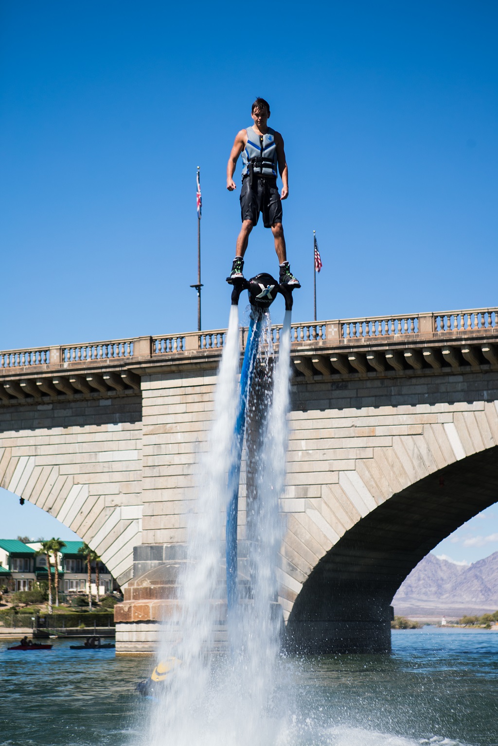 Flyboard at the Channel 